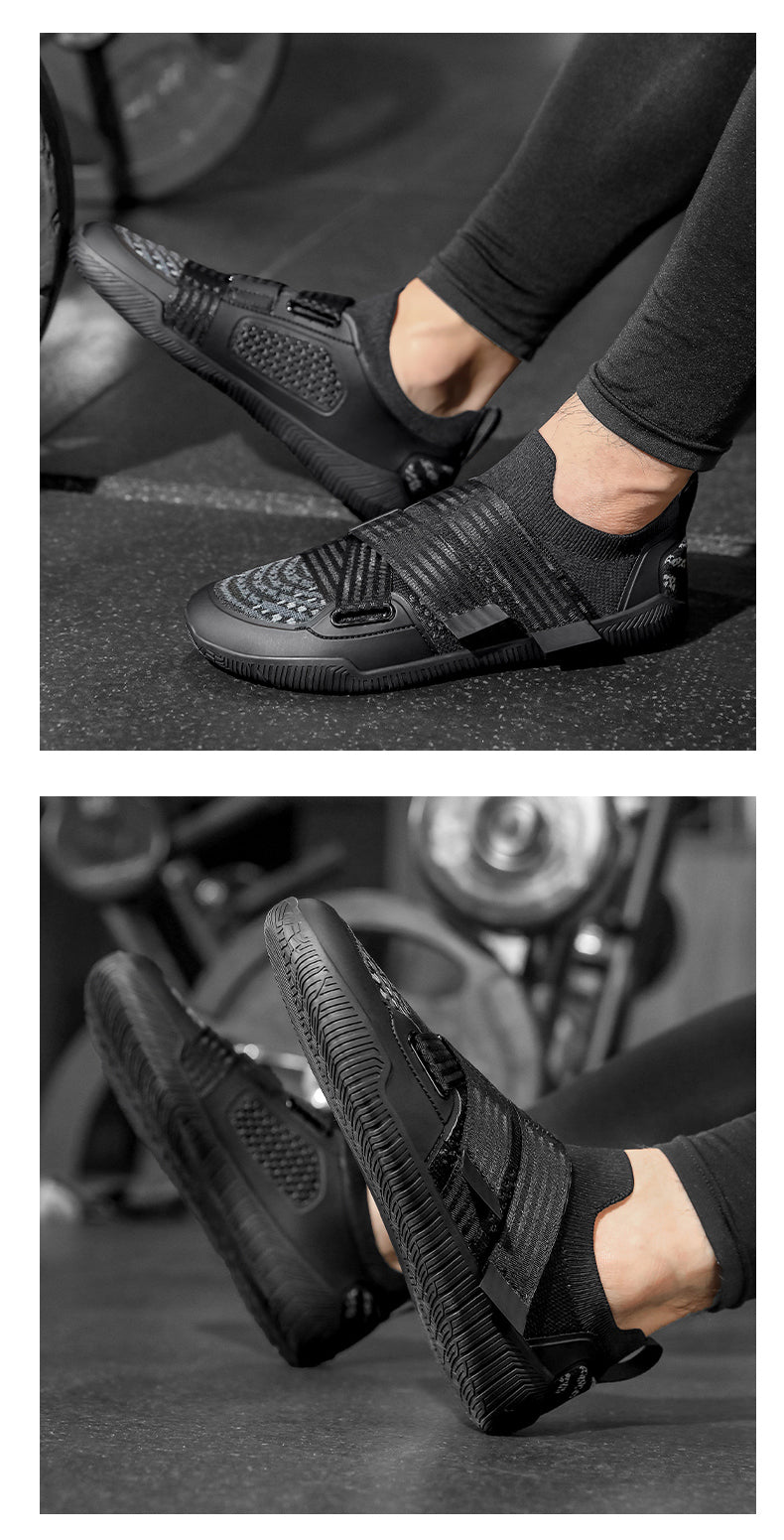 ZP179 black training shoe lifestyle